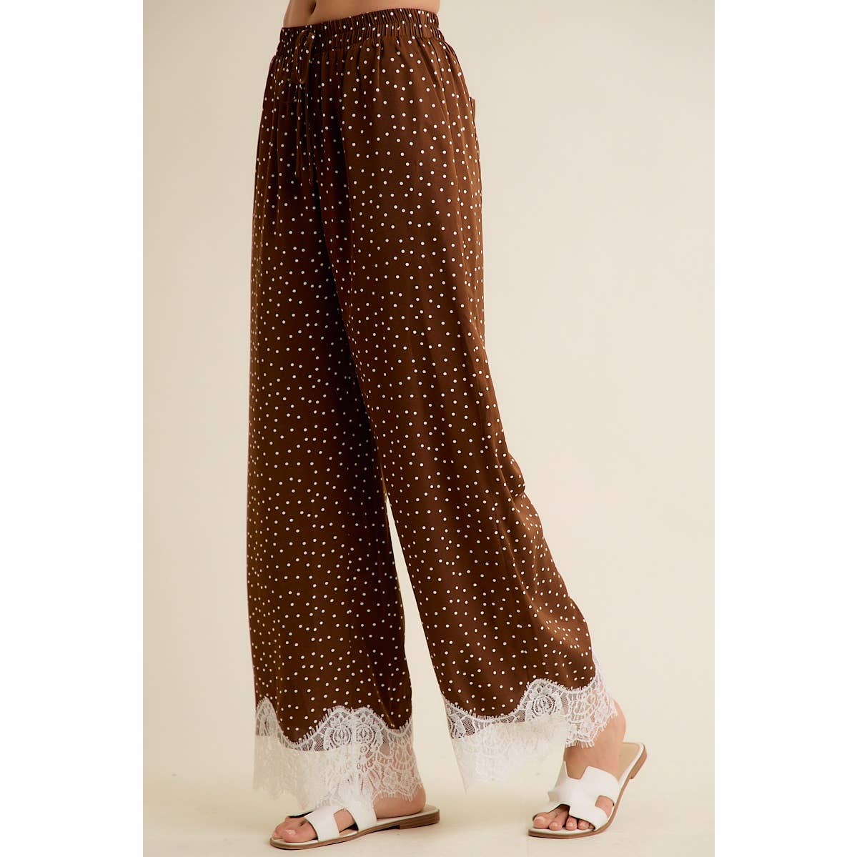 Stella Polka Dot Lace Trim