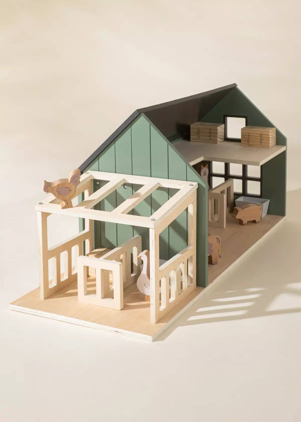 Wooden Farm & Accessories Set