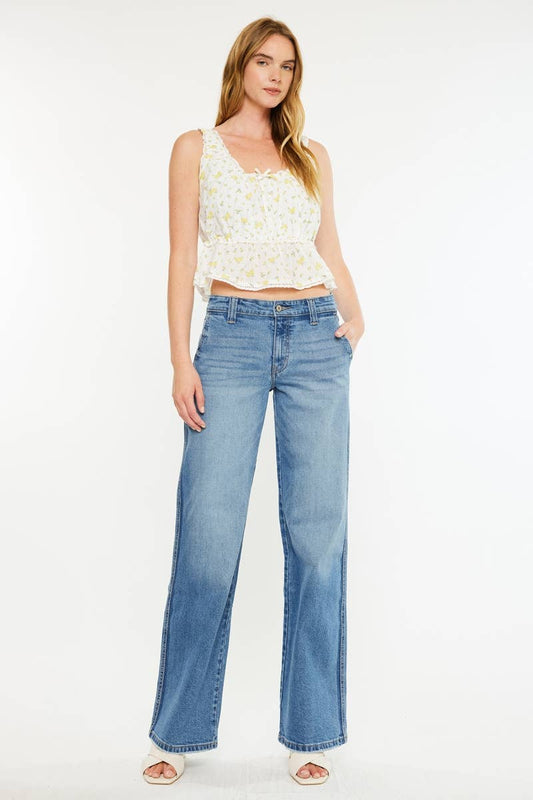 Mindy Wide Leg Jean