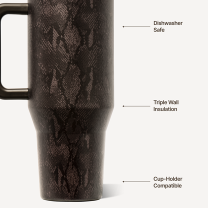 HydroJug - Snakeskin 40 oz Traveler Tumbler