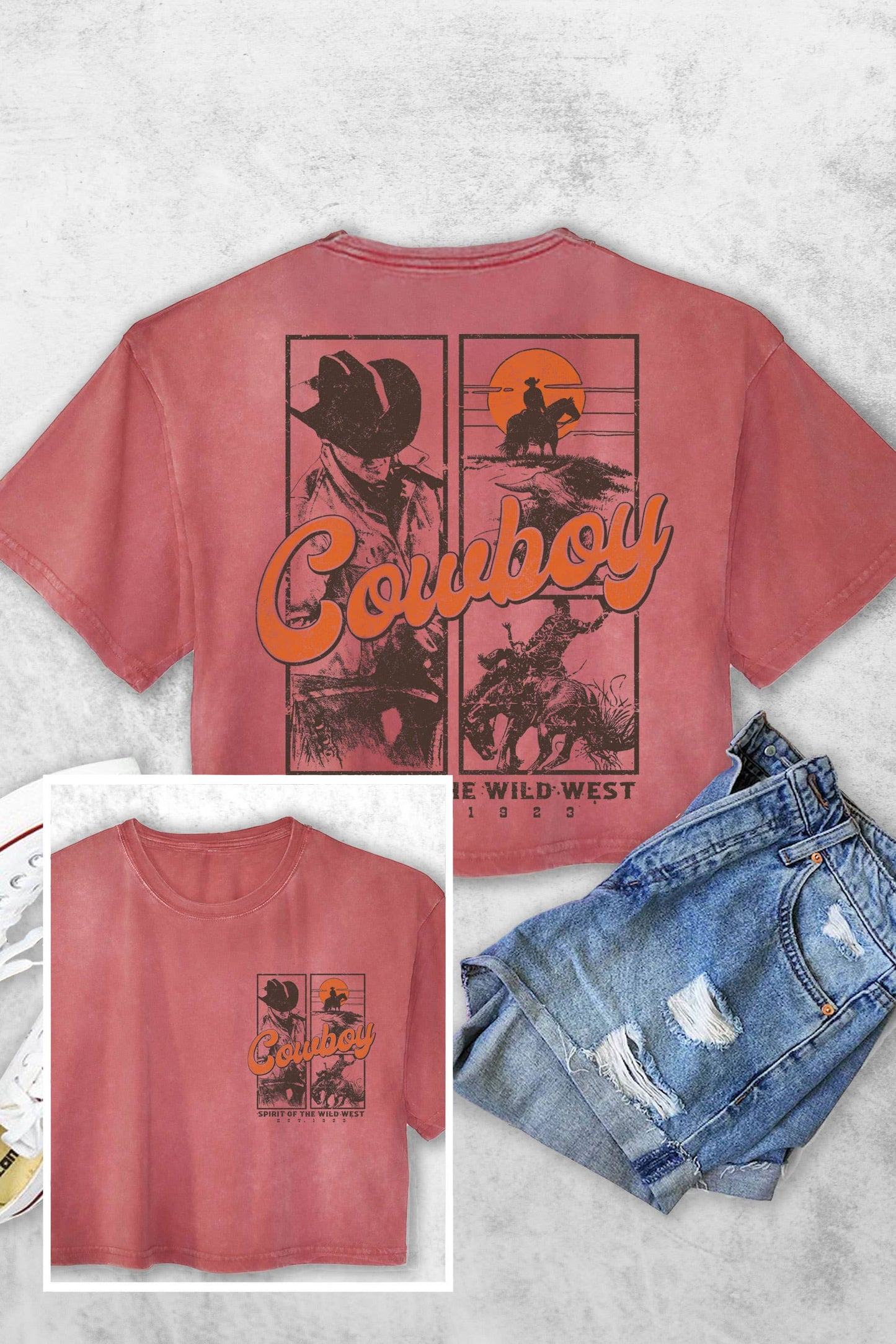 Cowboy Wild West Graphic Tee