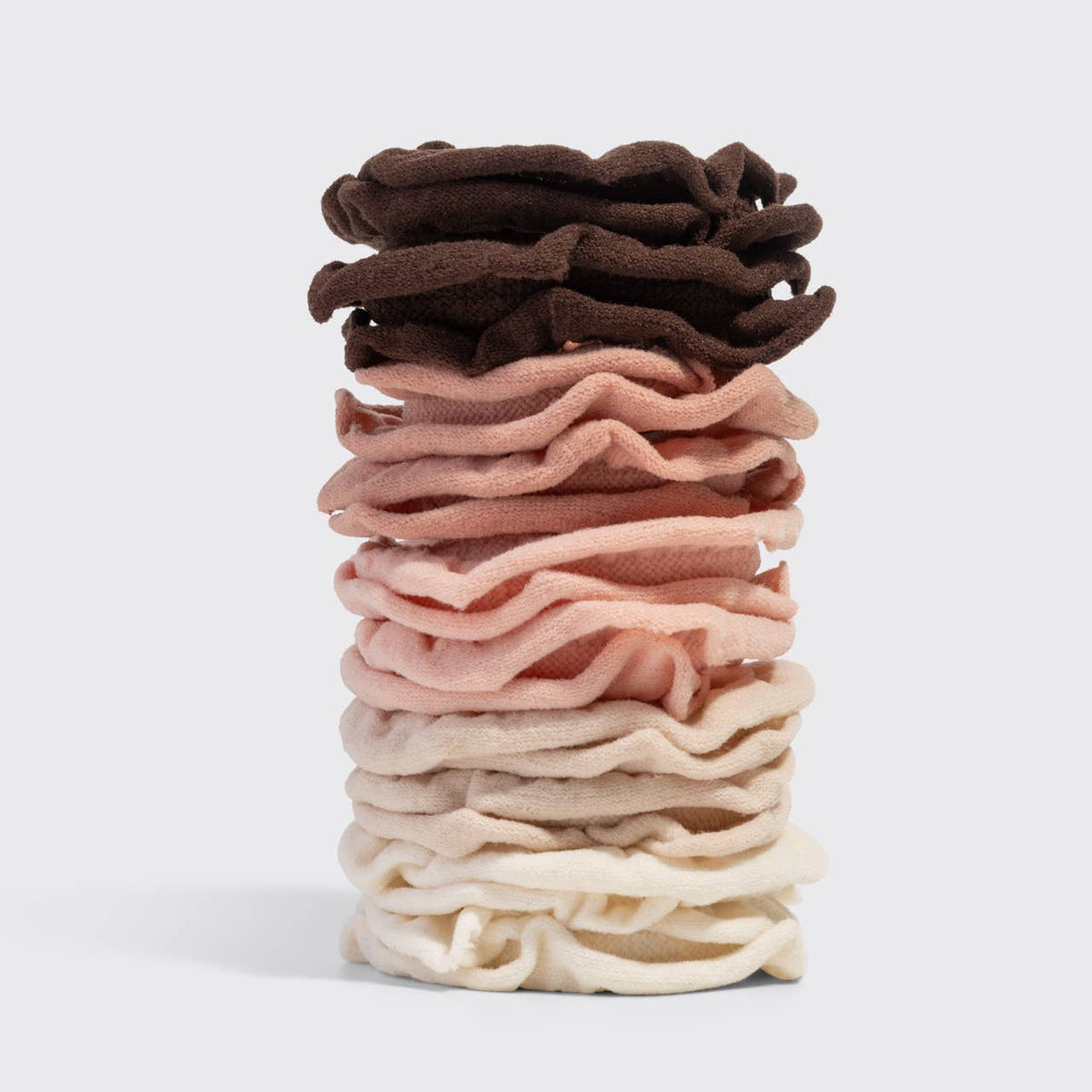 Recycled Fabric Petal Hair Elastics