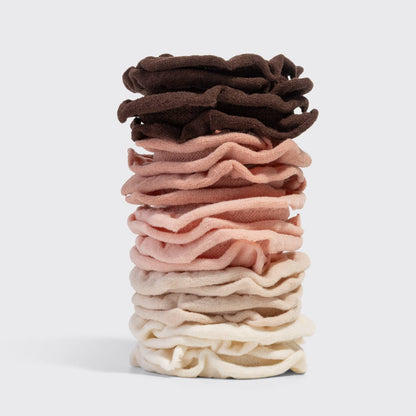 Recycled Fabric Petal Hair Elastics