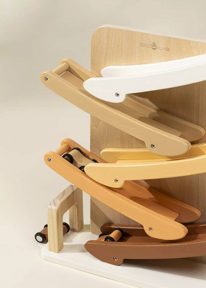 Wooden Car Glidder Track