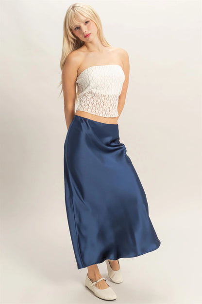 Chandler Strapless  Lace Top (Five Colors)*