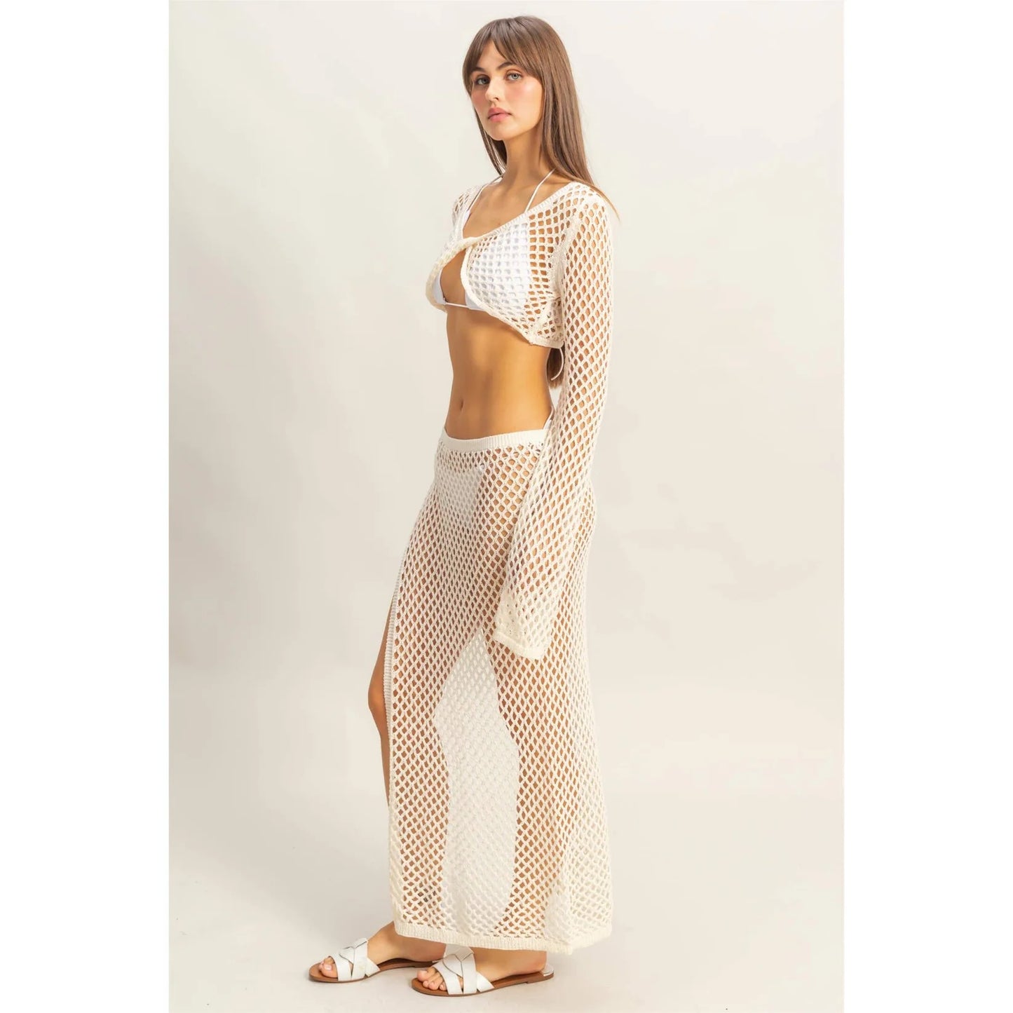 Sunny Crochet Dress