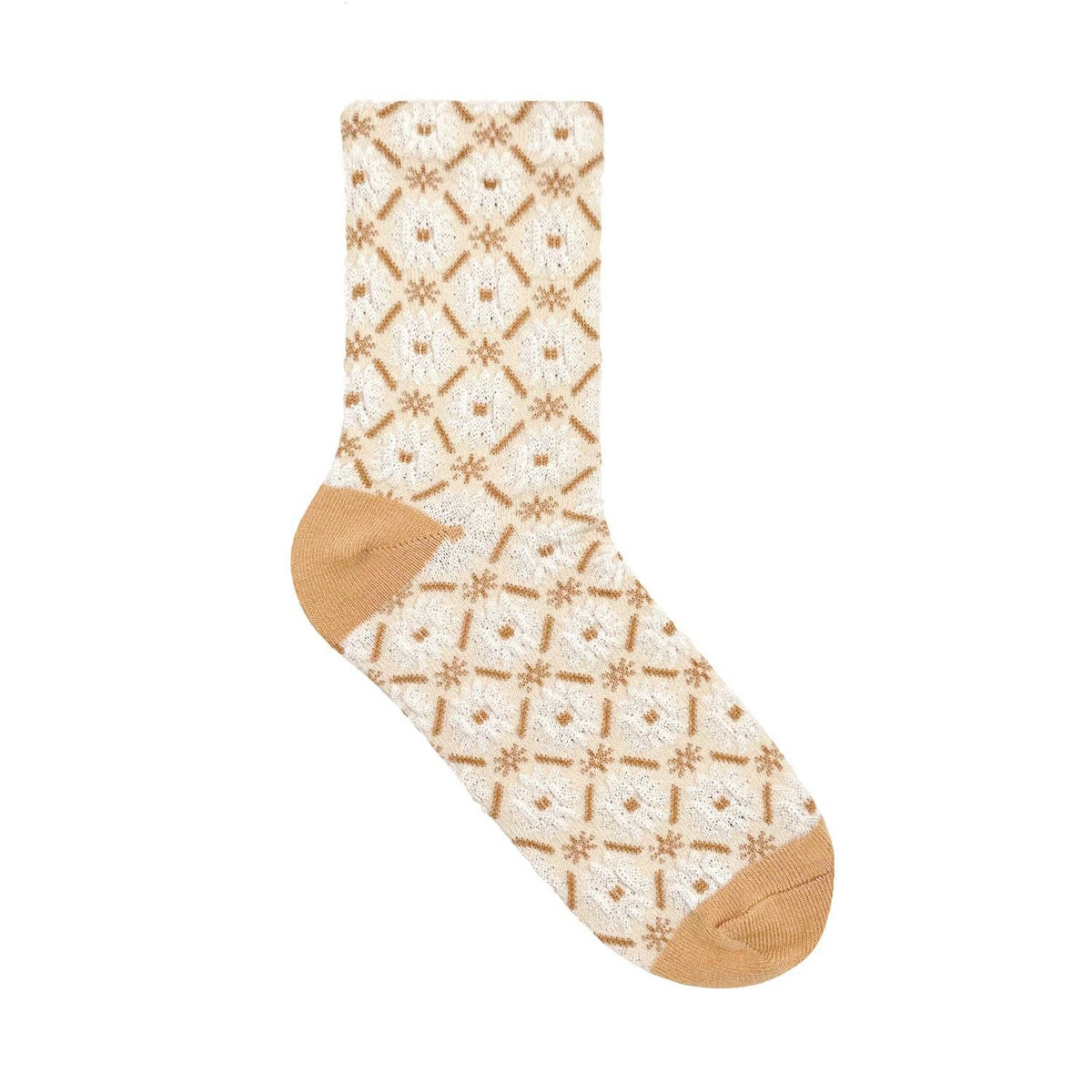 Women's Crew Vintage Flower Socks
