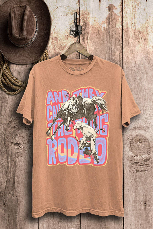 And They Call The Thing Rodeo Graphic Top