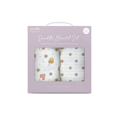 Swaddle Blanket Set Mushy Love