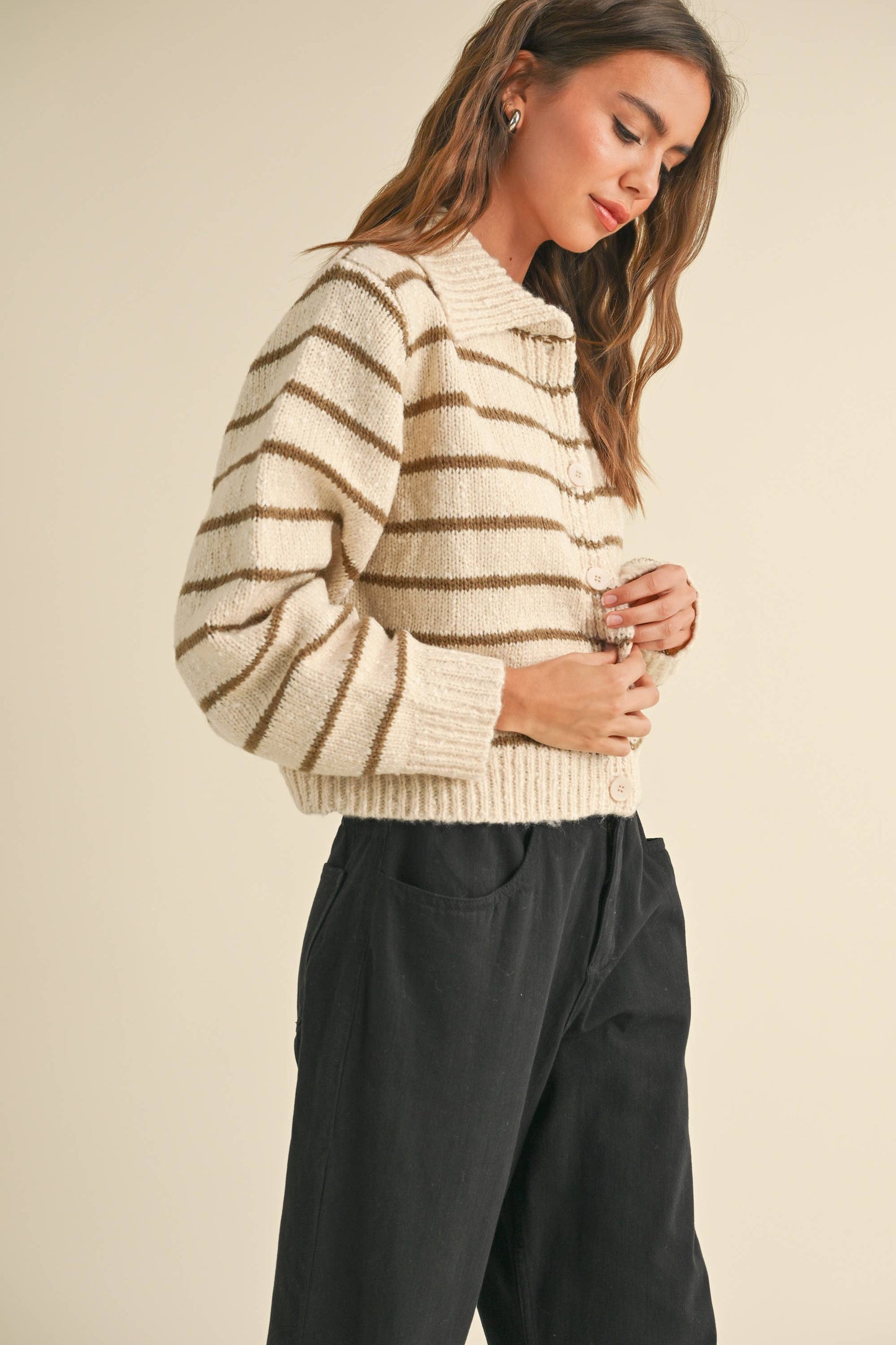 Charlie Striped Cardigan