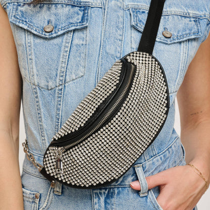 Billie Crystal Belt Bag