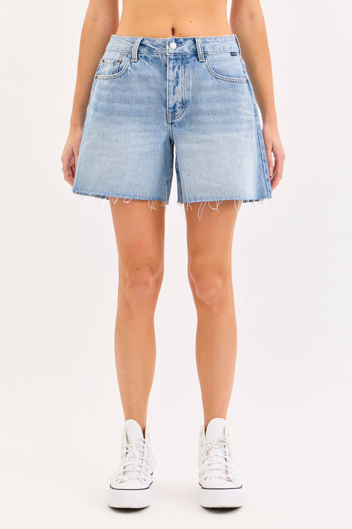 Parker Mom High Rise, Mid-Thigh Shorts