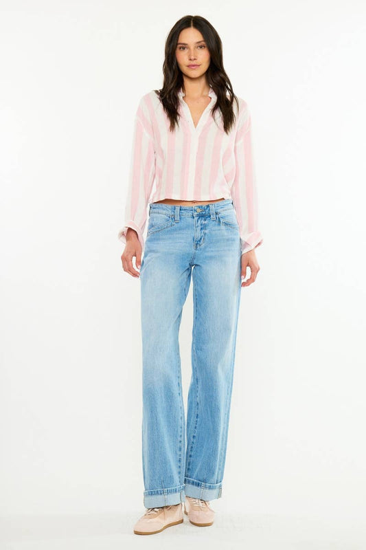 Venessa Low Rise Baggy Jean