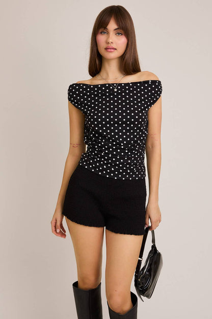 Piper Polka Dot Top (Two colors)