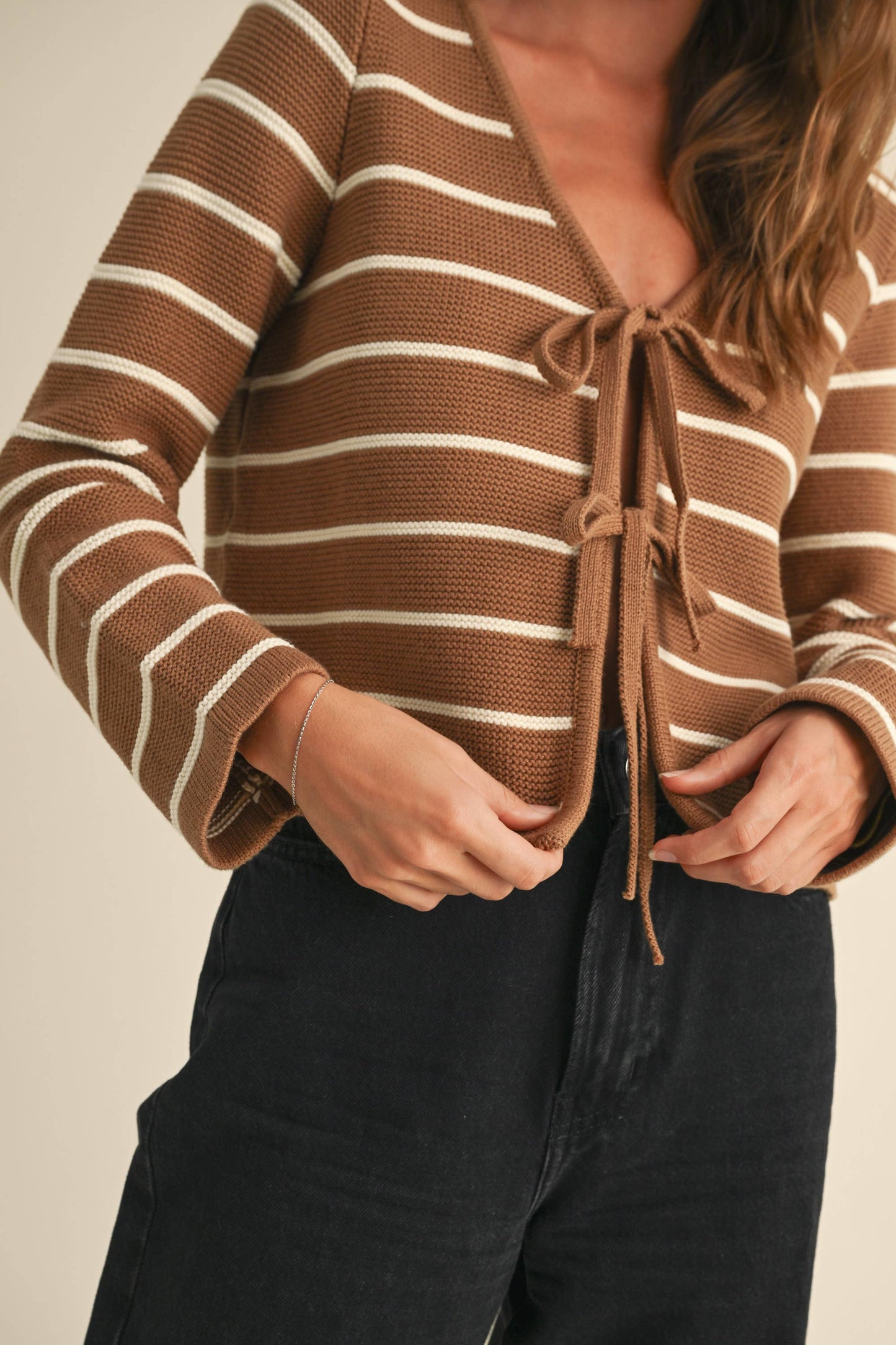 Cassie Tie Front Cardigan