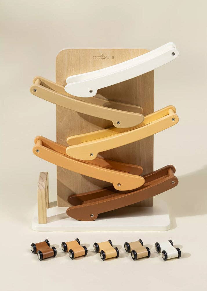 Wooden Car Glidder Track