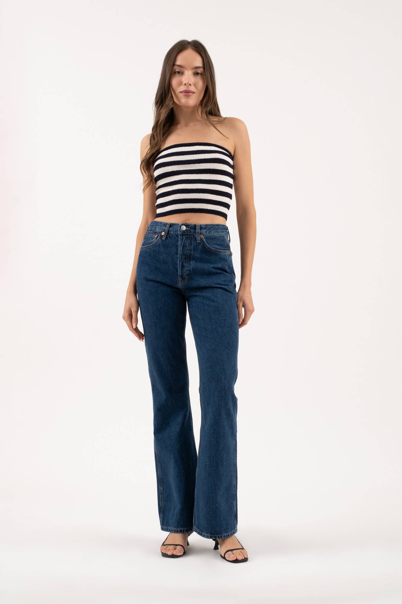 Anita Stripe Tube Top