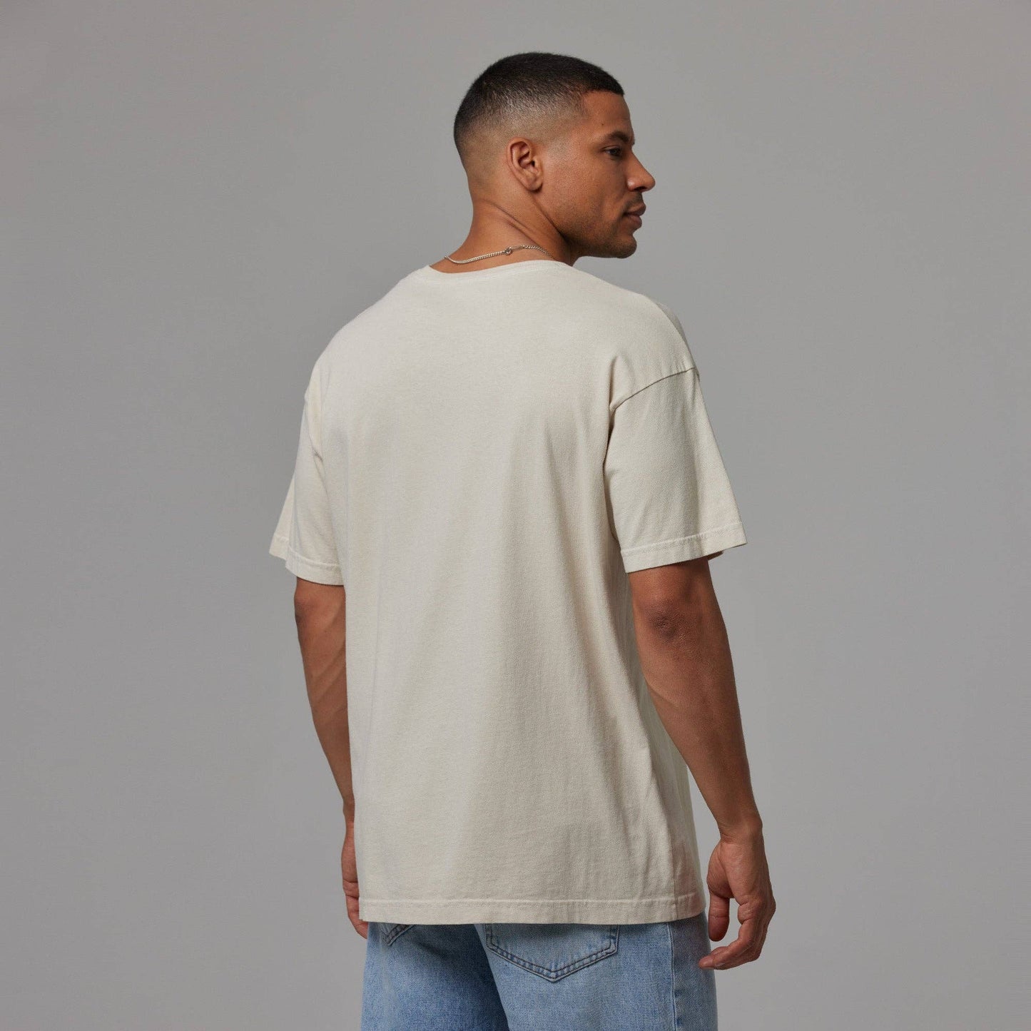 Mens Dropped Shoulder Tee