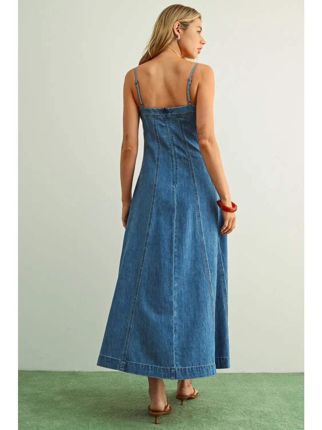 Demi Paneled Maxi Dress*