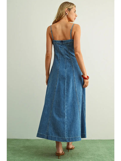 Demi Paneled Maxi Dress*