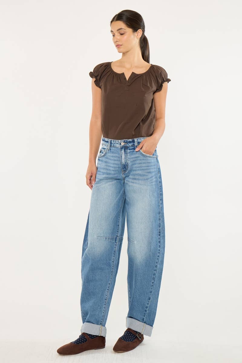 Juliette Low Slung Horseshoe Jean