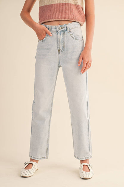 Girls Straight Jeans