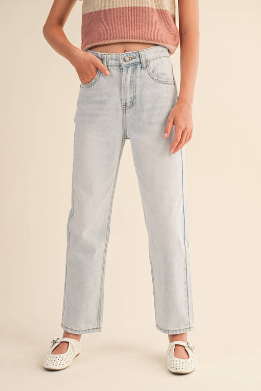 Girls Straight Jeans