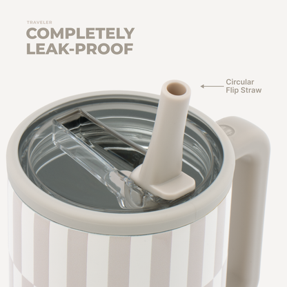 HydroJug - Latte 32 oz Traveler Tumbler