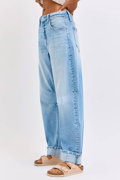 Kimmie Barrel Jean