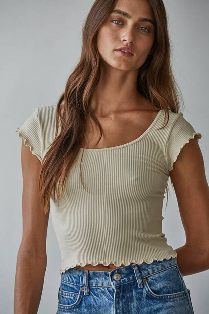 Tasha Knit Seamless Top