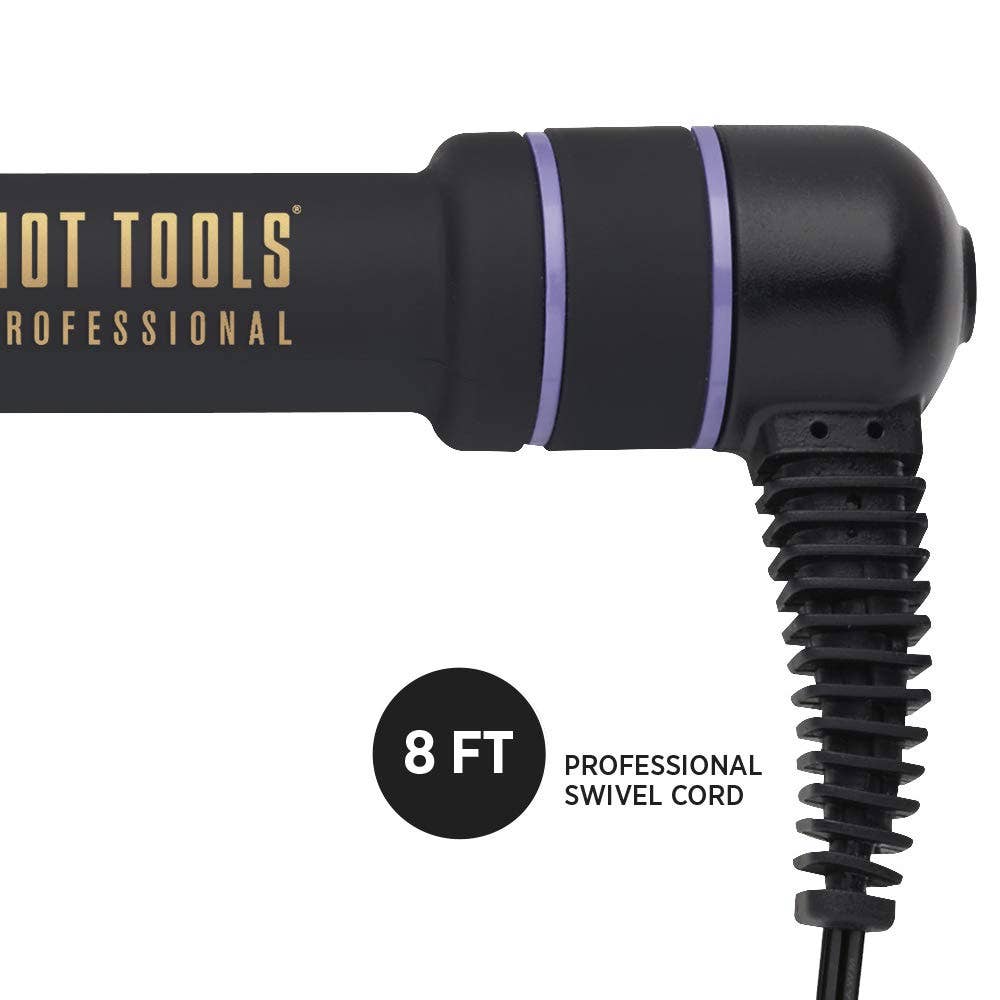 HOT TOOLS 24K GOLD EXTRA LONG CURLING IRON/WAND MAT, 1-1/4"