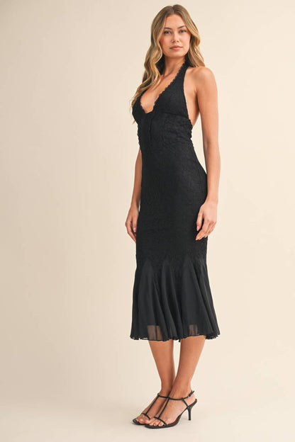 Lucy Halter Dress (Two Colors)