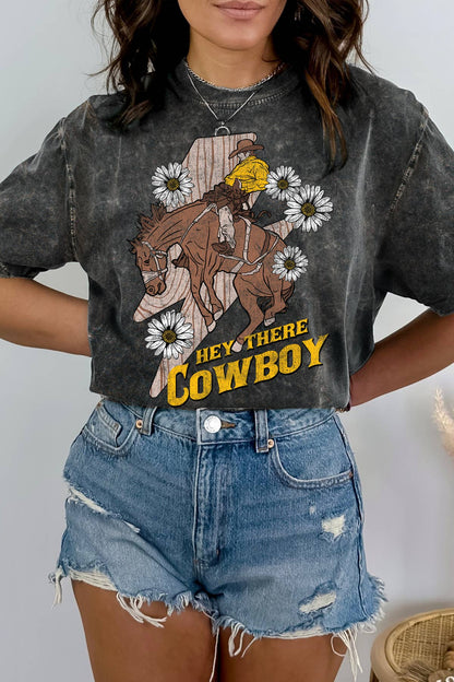 Hey There Cowboy Tee