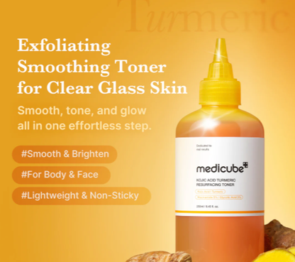 MEDICUBE Kojic Acid Turmeric Resurfacing Toner