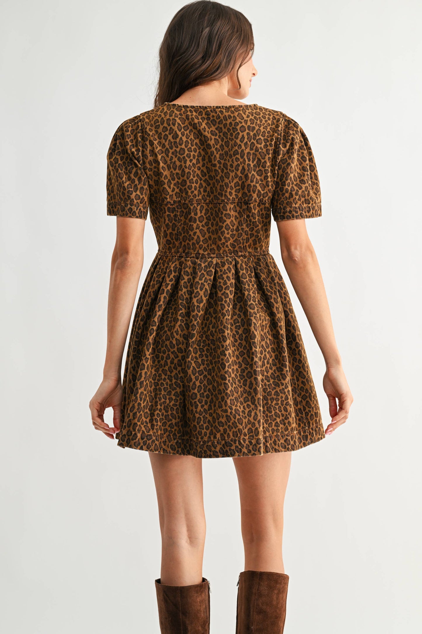 Charmaine Cheetah Dress