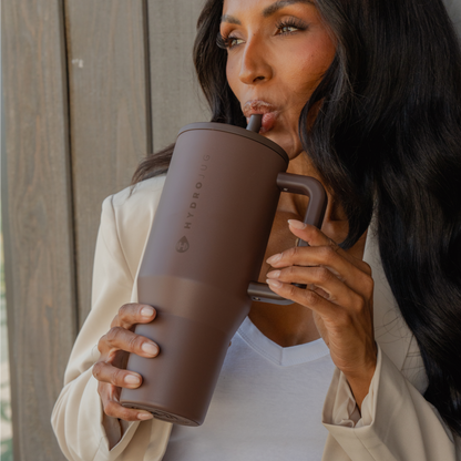 HydroJug - Chestnut 40 oz Traveler Tumbler