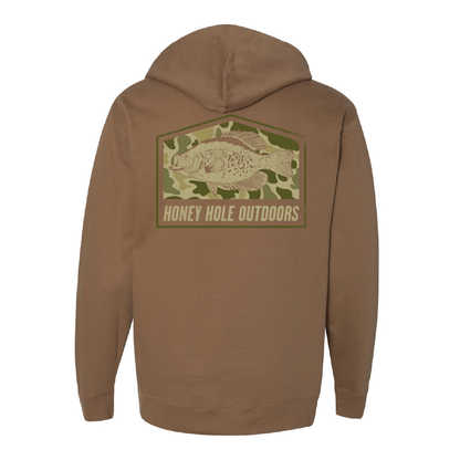 Honey Hole Camo Crappie Fleece Hoodie