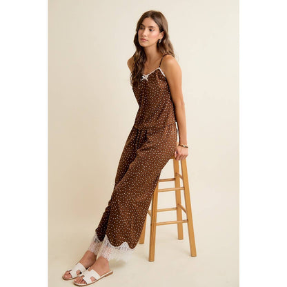 Stella Polka Dot Lace Trim