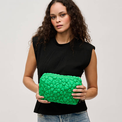 Flora Pop Nylon Cosmetic Pouch