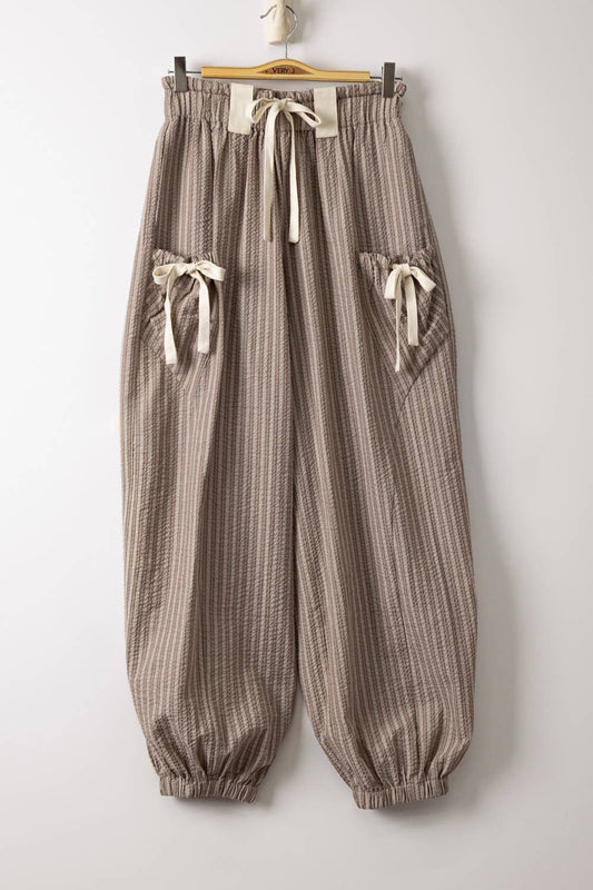 Joselyn Stripe Drawstring Pants