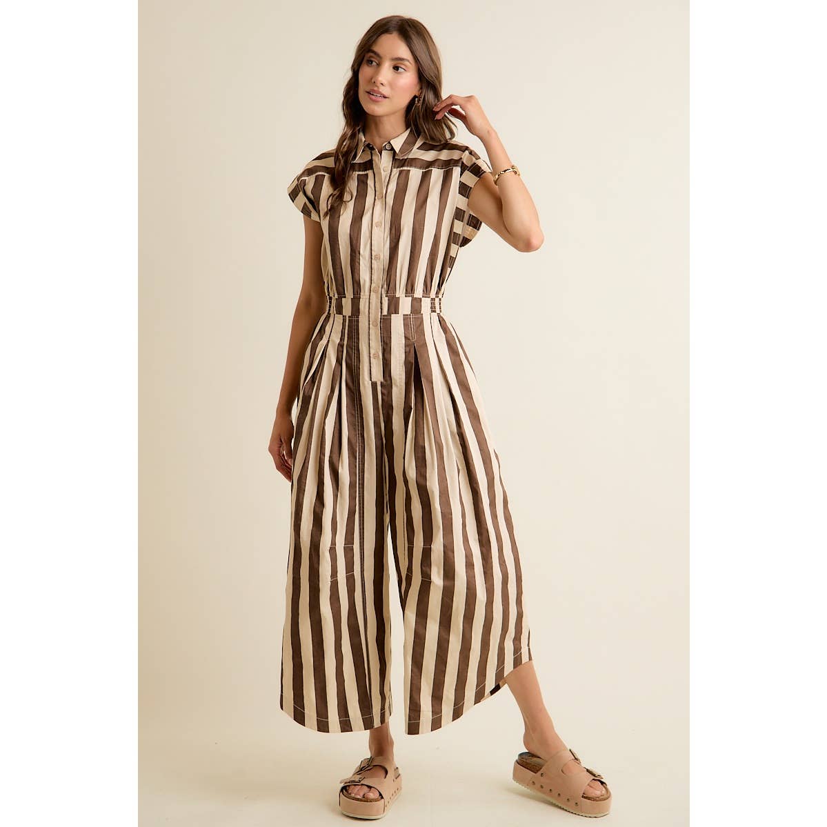 Stevie Stripe Jumpsuit