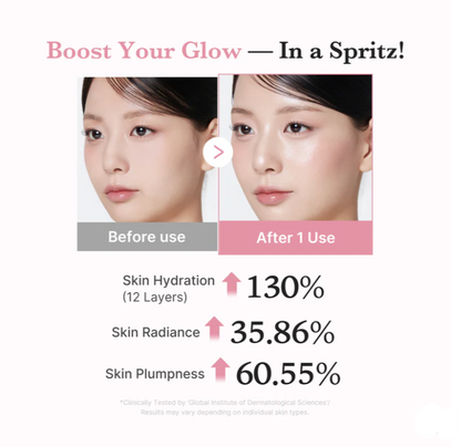 MEDICUBE PDRN Pink Collagen Glow Jelly Mist Serum