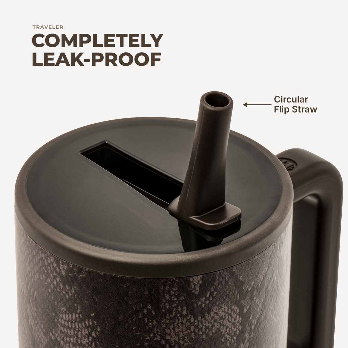 HydroJug - Snakeskin 40 oz Traveler Tumbler