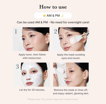 MEDICUBE Collagen Milk Toning Wrapping Mask