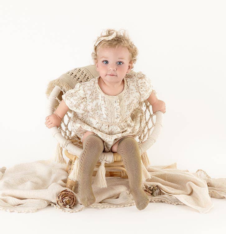 Elodie Short Sleeve Romper Set