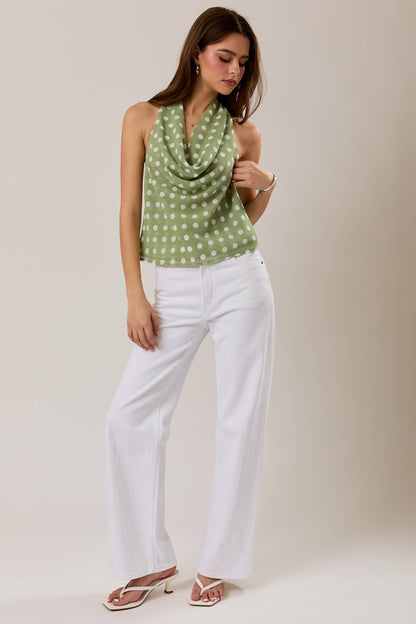 Patton Cowl Neck Top