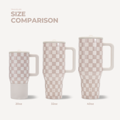 HydroJug - Sandstone 20oz Traveler Tumbler