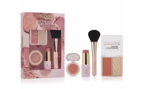 BELLAPIERRE Get The Look Blush Edition Makeup Set Kit Gift