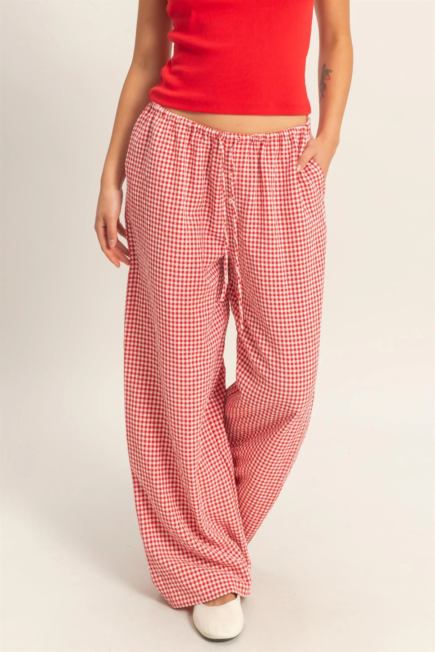 Holland Gingham Pants (Three Colors)*