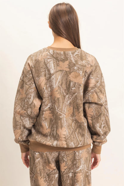 Find Me Camo Crewneck (Two Colors)